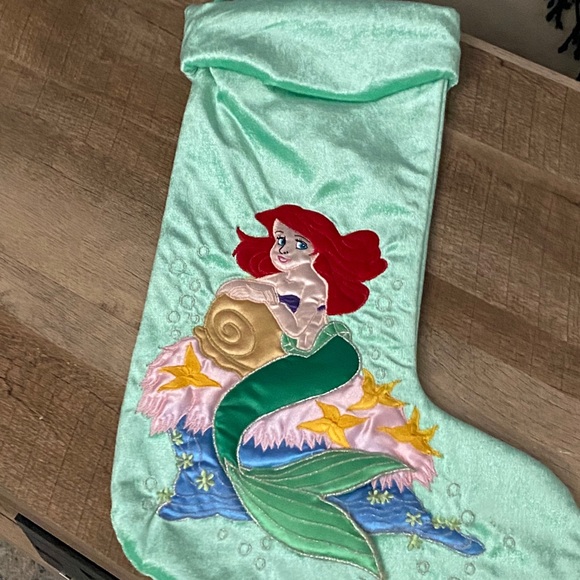 🆕Disney Little Mermaid Holiday Stocking Classic - Picture 3 of 7